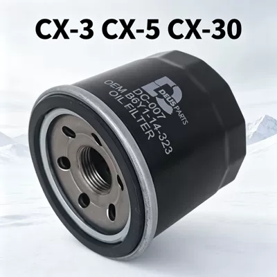 Oil filter and CX30 models. Factory