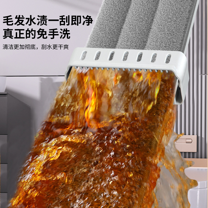 卸売家庭用厚くて大きなハンズフリーフラットモップ大面積回転モップ怠惰なフロアモップ|undefined