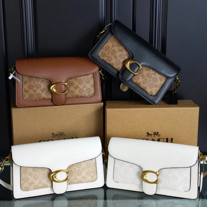 Koujia's New Tabby 26 Classic Monogram Vintage Baguette Shoulder Crossbody Handbag with Lychee Pattern for Women Koujia's New Tabby 26 Classic Monogram Vintage Baguette Shoulder Crossbody Handbag with Lychee Pattern for Women