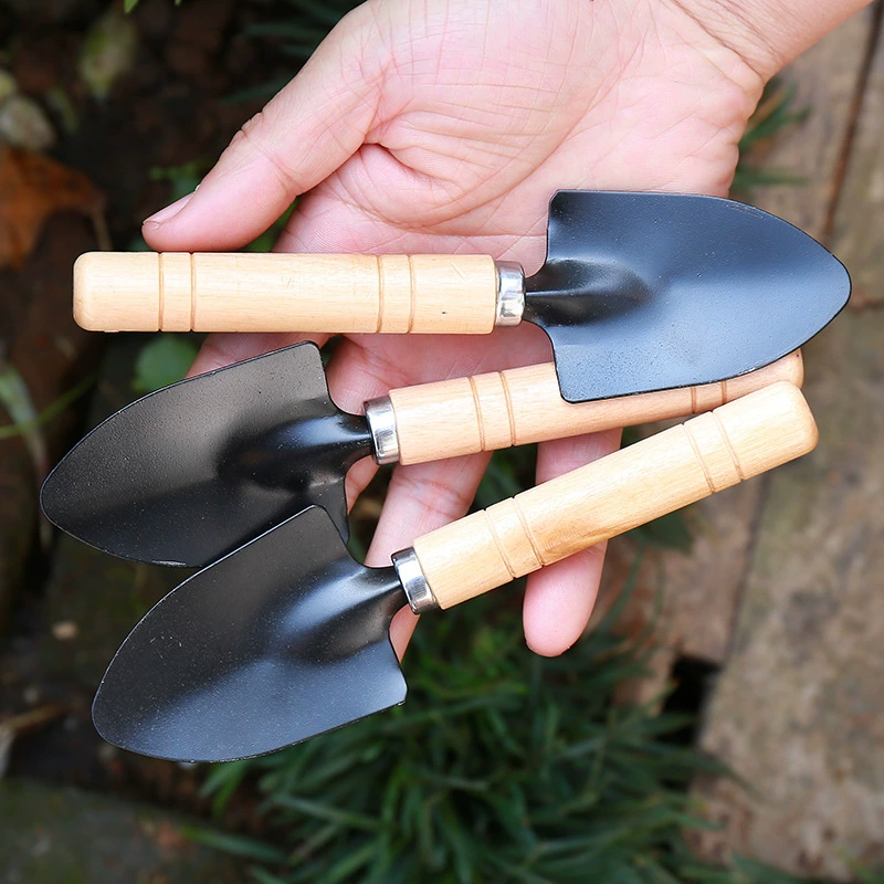 Садоводство Небольшой Лопата Почвы Деревянной Ручкой Лопата Цветок Железная Головка Цветок Лопата Садоводство Почвы Гербицидные Садовые Инструменты Широкая Лопата