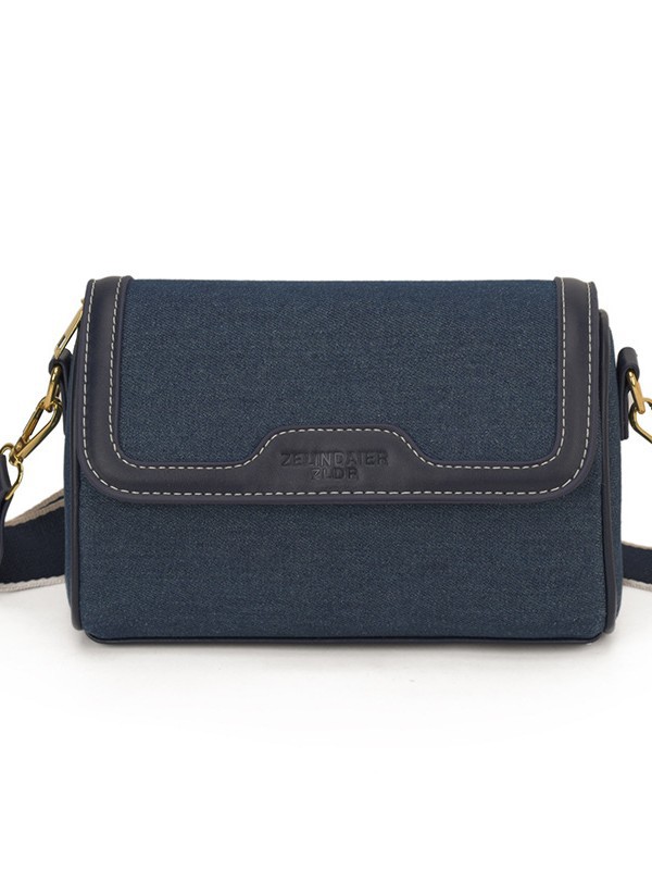 Jeans color casual bolso pequeño para mujeres 2026 nuevo nicho coreano de alto nivel retro versátil bolso de mochila