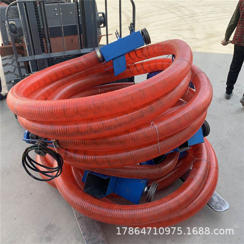 粮食入库用吸粮机晒场大豆玉米装车吸粮机稻谷小麦自动上料机