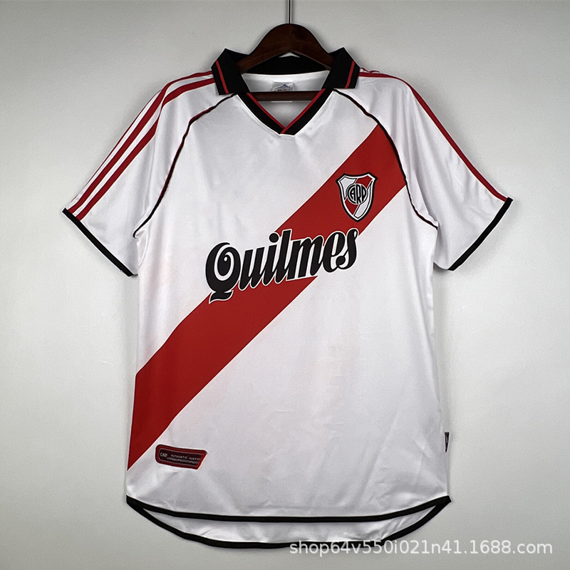 adidas x River Plate Retro 2000/01 Home Jersey White/Red