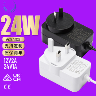 12V2A 24V1A Power Adapter British Standard Ukca Australian Standard Saa Certified Medical Beauty Instrument Adapter