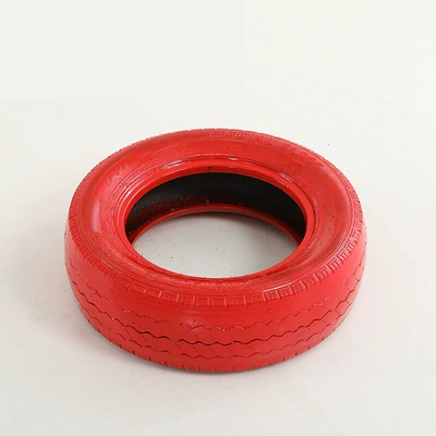 children's defense sensory training Non-industrial tires - eco-friendly-paint-diameter-53-55cm-red