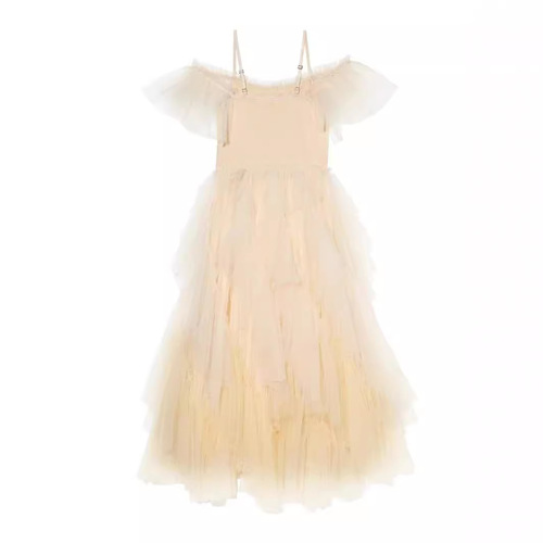 Princess Belle Dress Children's Dress Snow White Costume Clothing Girls Female Beauty and the Beast Belle Dress Cosplay Costume