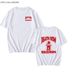 DEATH ROW RECORDS T Shirt Men Cotton High Quality Aesthetic