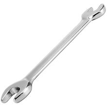 双头开口扳手双头呆扳手镜面扳手两用呆头扳手套装汽修扳手工具