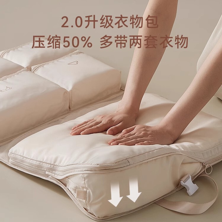 格度旅行收纳袋行李箱收纳整理包衣物内衣内裤分装袋出门方便携带|undefined