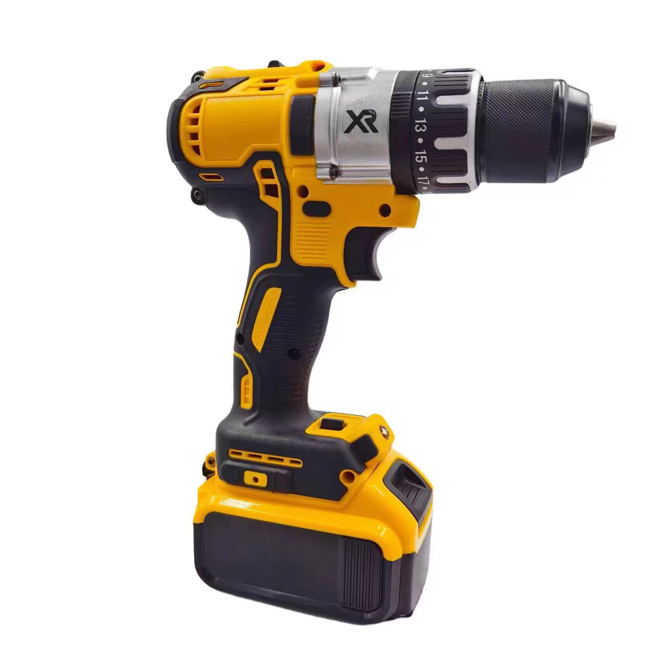 Taladro de mano de 13mm sin escobillas de alta potencia taladro de impacto recargable de litio taladro eléctrico transfronterizo Comercio exterior herramienta eléctrica