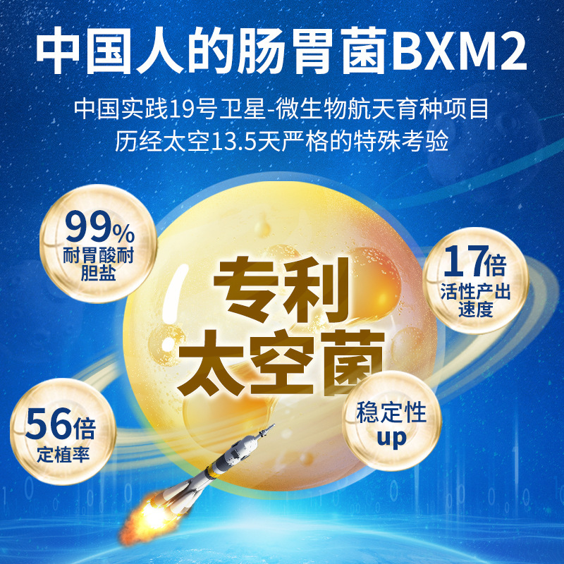 小蓝瓶益生菌 儿童肠胃高活性益生元益生菌冻干粉贴牌代工 太空菌|undefined