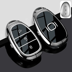 Car key bag Cover New Q07 Car Q05 - qiyuan-model-a-piano-black-single-shell