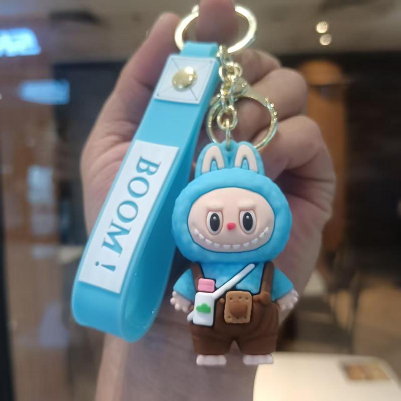 クリエイティブホットスタイルラブブキーホルダー漫画リトルシープペンダントおもちゃベビーグラバーかわいいキーチェーンリング卸売|undefined