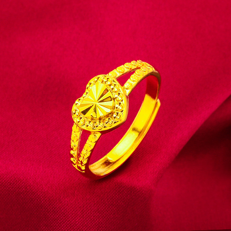 Glittrande ring för kvinnor designerring elegant smycke_voghion.com