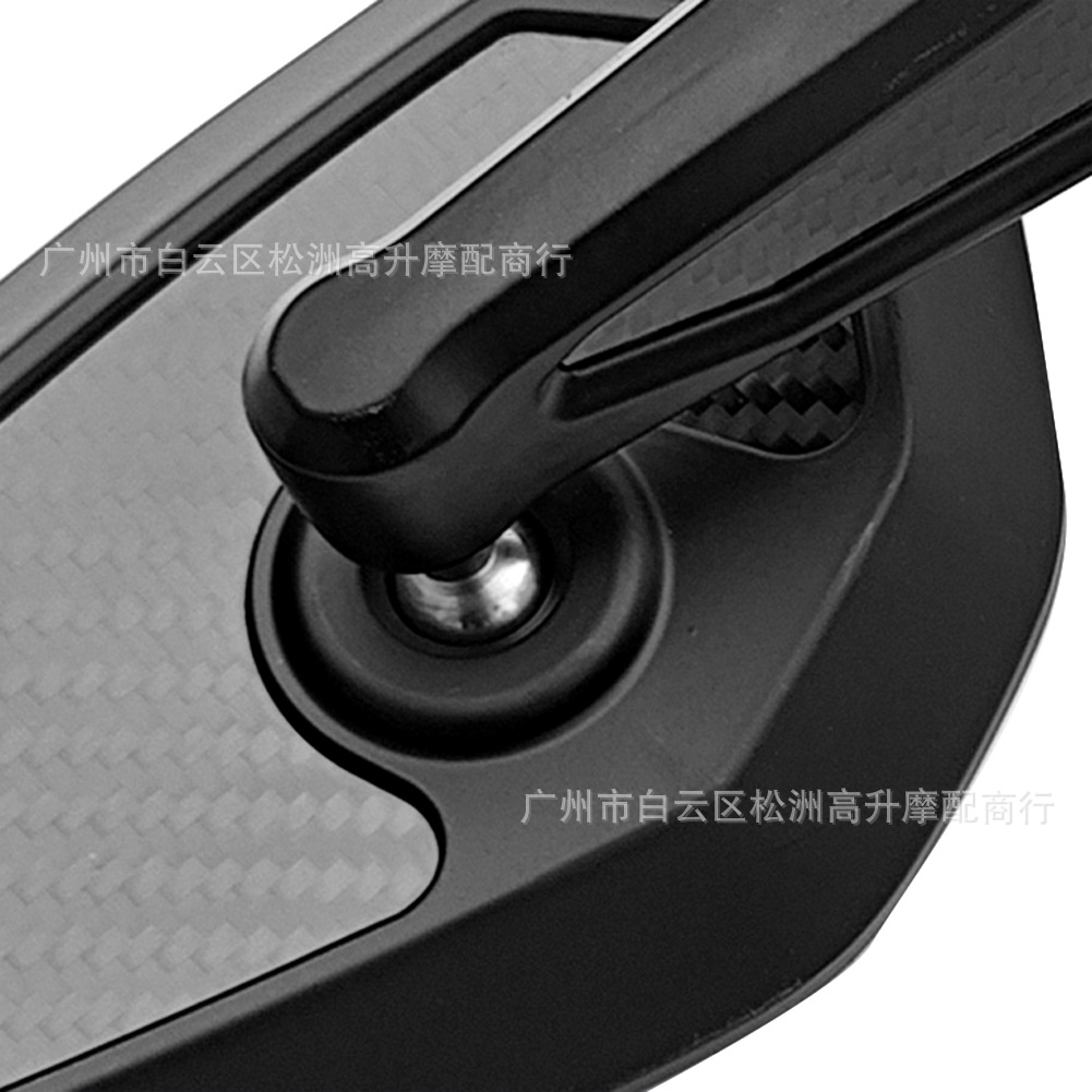 Suitable for Honda Adv350 Nwg150 Motorcycle Modified Aluminum Alloy Folding Carbon Fiber Rearview Mirror
