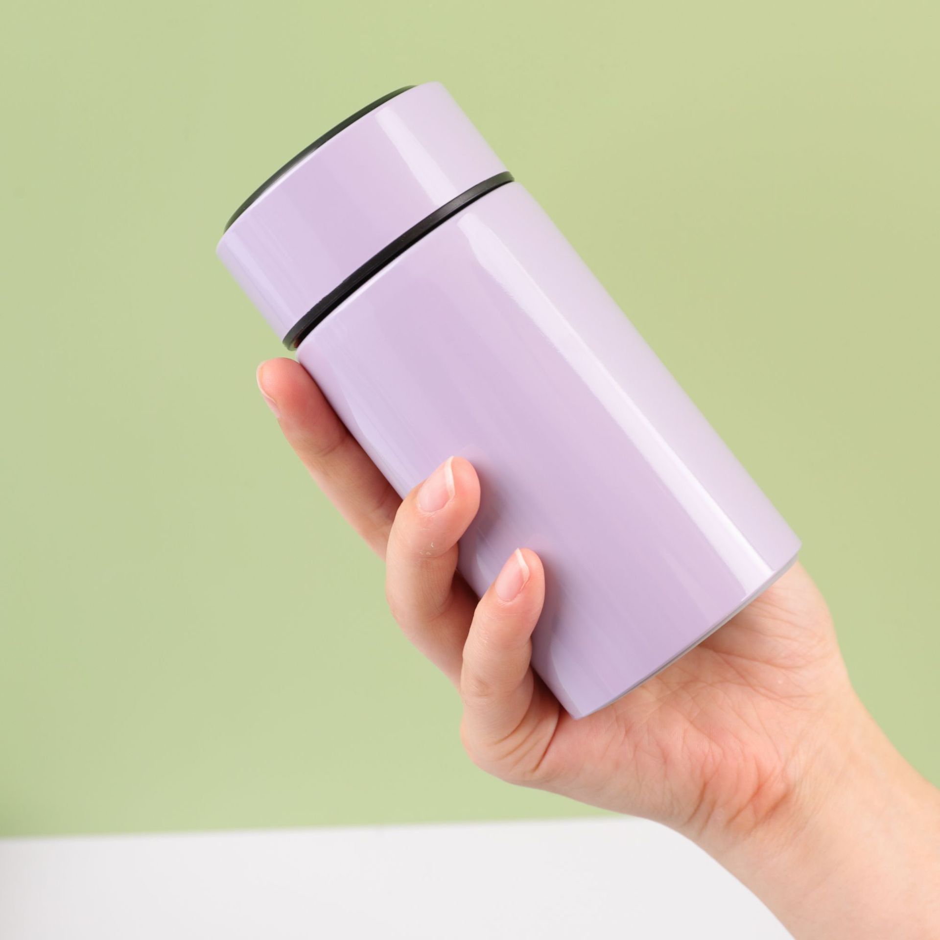 Taza de vacío de acero inoxidable transfronterizo mini taza de bolsillo estilo ins pantalla inteligente niños y niñas estudiante taza de agua regalo