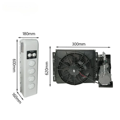 Excavator dedicated parking electric air conditioner 24V volt harvester bulldozer air conditioner ABC column hidden installation air conditioning (Automotive air conditioning) - excavator-only-beu-623-24v-fs-24v
