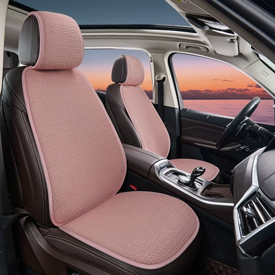Wool pad: Single Piece Women's Warm High-End Car - 1-square-mat-xw-plush-style-girl-pink