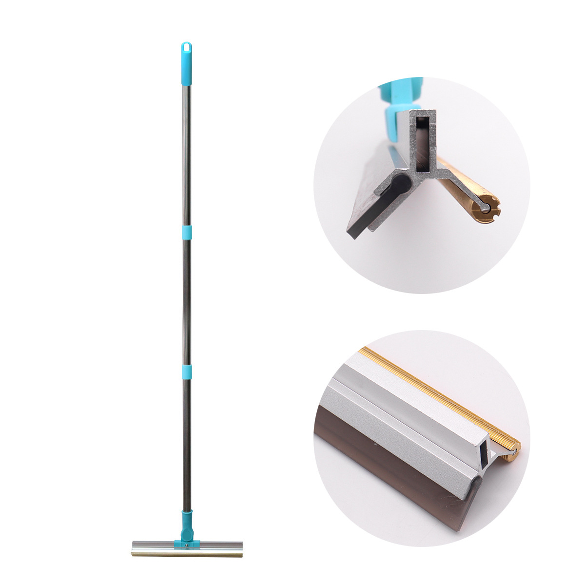 Raspador de mascotas de mango largo, suministros de depilación, limpiador de pelo de perros y gatos, raspador de alfombras, depilación de acero inoxidable grande