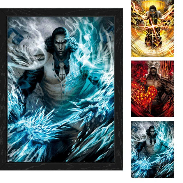 Three dimensional poster, 3D, gradient, in 3d format, wholesale