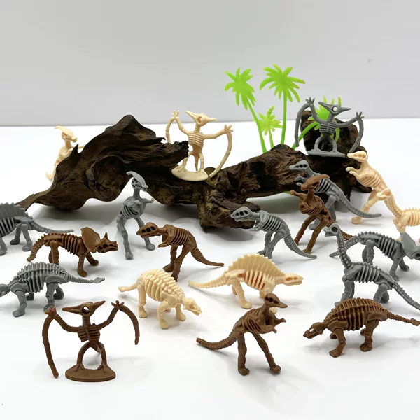 Archeological toy dinosaur skeleton model dinosaur fossil archeological mini Dinosaur digger toy accessories wholesale