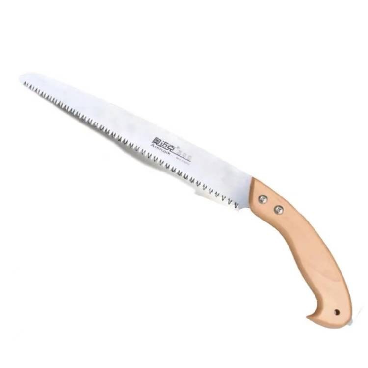 奥迈克AMK300MZ手锯木柄直锯园艺园林木柄直锯