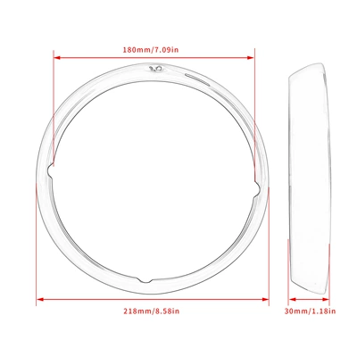 7-inch headlight shade lamp ring – Motorcycle General Parts