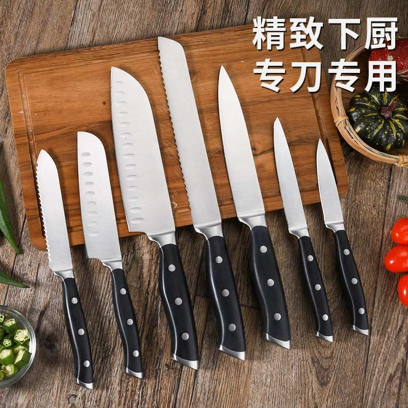 Кросс-бортер продажный хлебный нож для дома, разделка мяса, кухонный набор специальный нож, шеф-повар, легкий, женский, маленький кухонный нож рекомендованный