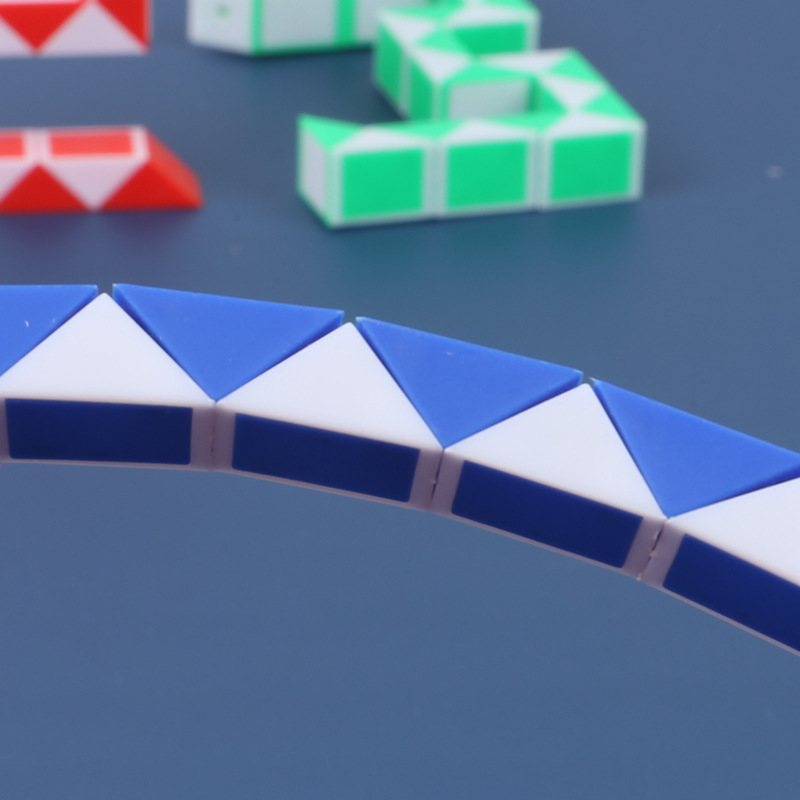 Medio transfronterizo 28cm24 sección variedad regla mágica descompresión educativa juguete para niños regalo de jardín de infantes regalo de cumpleaños