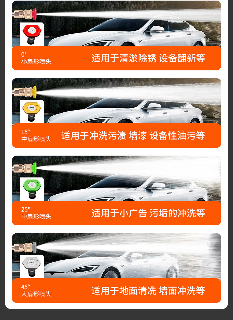 Black Cat High-Pressure Car Washer 220V Commercial Car Wash Shop Wall-Mounted High-Power Cleaning Machine Water Gun Car Wash Pump
