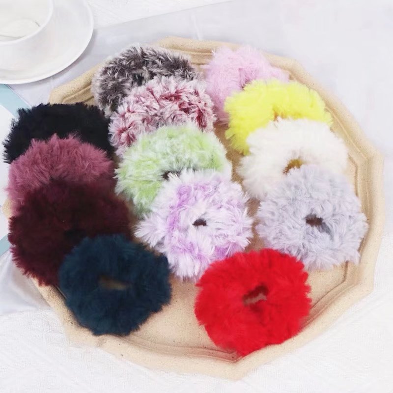 仿狐狸毛毛线仿皮草线仿貂毛线羽毛纱手工编织帽子外套棒针线保暖