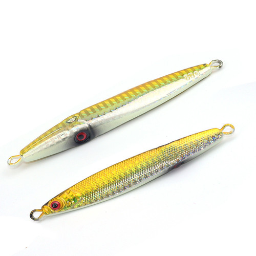South oil iron plate lure 100 grams 80 grams 60 grams boat fishing long distance shore casting iron plate sea fishing fake bait bait mackerel fishing 