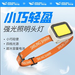 跨境头灯随身便携照明灯强光工作灯户外钓鱼专用轻便小巧手电筒