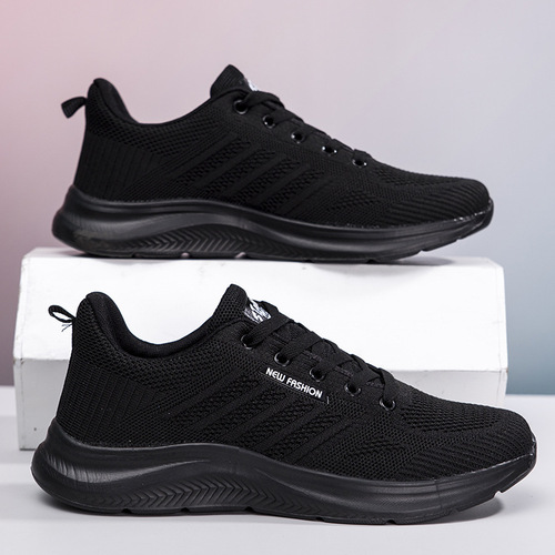 New Style Cold Glue Process Summer Mesh Fashion Trend Sports Shoes Breathable Ultra Lightweight Casual Versatile Shoes for Men and Women