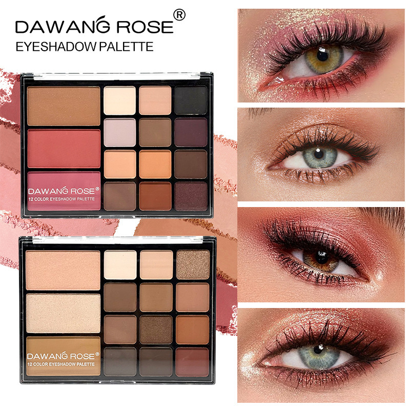 Beauty Earth Tone Eyeshadow Palette Multi Purpose Makeup Aegyo Sal Cosmetics_voghion.com