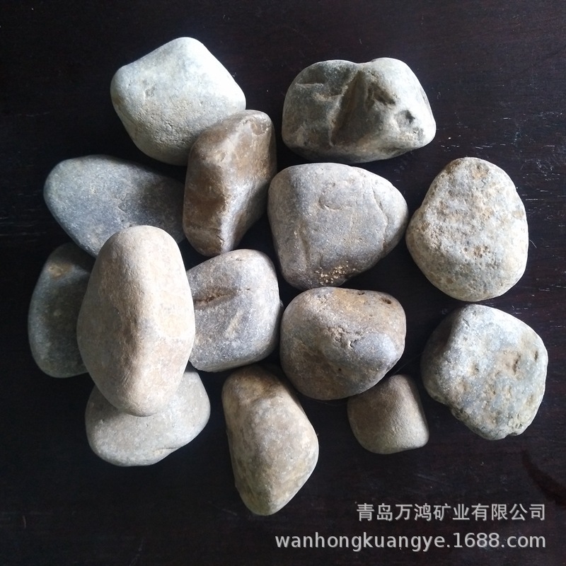鹅卵石现货 8-20公分北京园林造景公园装饰用大卵石砾石
