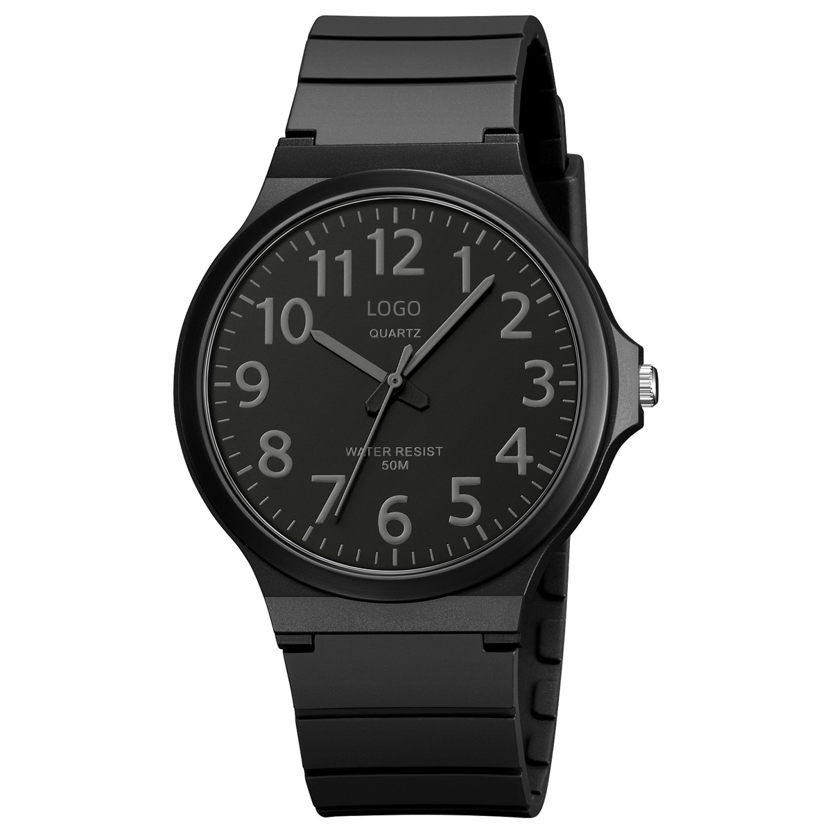50 metros de reloj de cuarzo impermeable personalizado examen de estudiantes reloj especial unisex gran dial fábrica de relojes profesionales