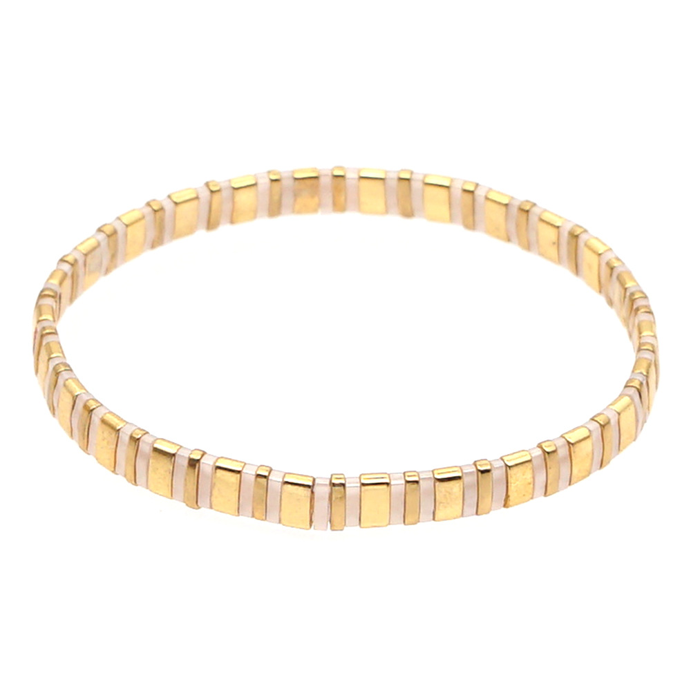 Nihaojewelry Großhandel Schmuck Einfache Böhmische Mehrschichtige Gewebte Goldperlen Armbänder Bracelet display picture 41