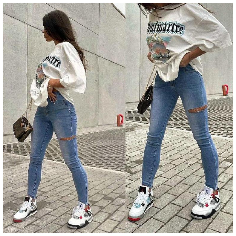 autumn ripped slim stretch jeans nihaostyles wholesale clothing NSJRM81851
