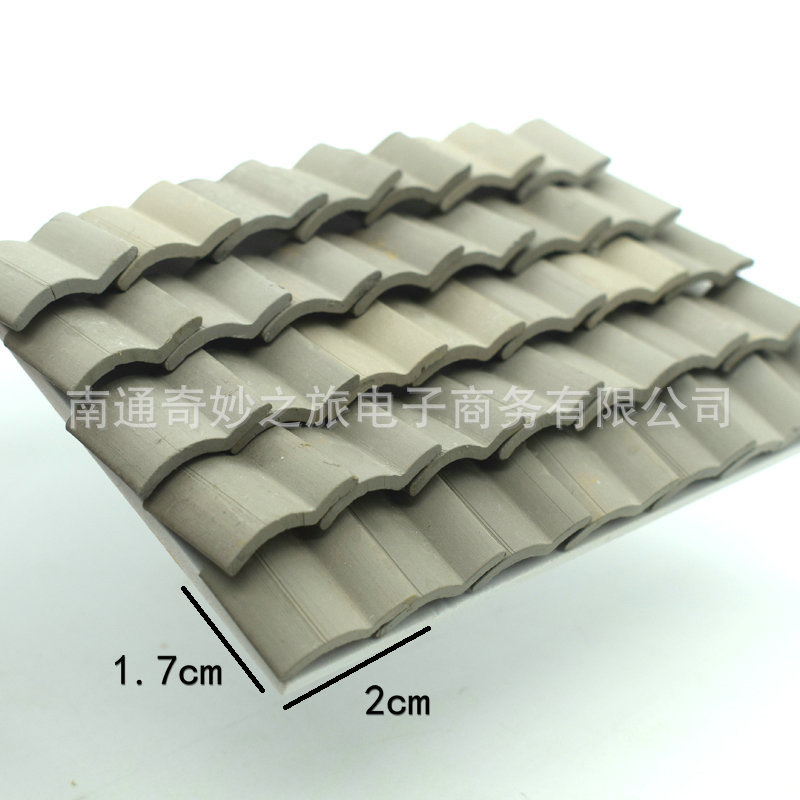 Ladrillo modelo niños hechos a mano DIY arena bandeja simulación edificio pequeña casa mini ladrillo micro paisaje bloques de construcción juguete