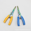 Stainless steel yellow handle Most use titanium -plated fishing pliers, eagle mouth fish hook tie accessories, pliers, Luya titanium titanium fish wire tongs