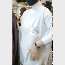 发517大爱美依缘2026冬季新款打底衫韩版时尚女白色高领宽松显瘦