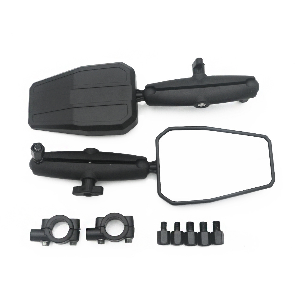 rotating folding off-road modified retroreflective rear view mirror