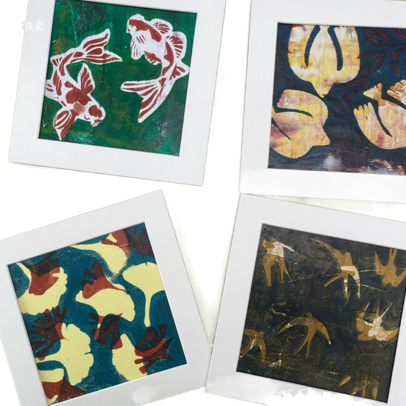 Gel print handmade DIY tools art gel cap version can be used for detailed video tutorials