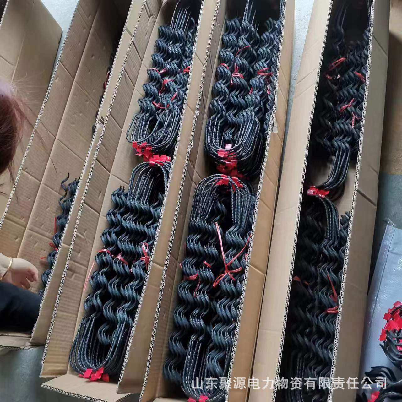 预绞丝厂家直供耐张预绞丝 拉线预绞丝 出口绝缘子绑线尺寸加工