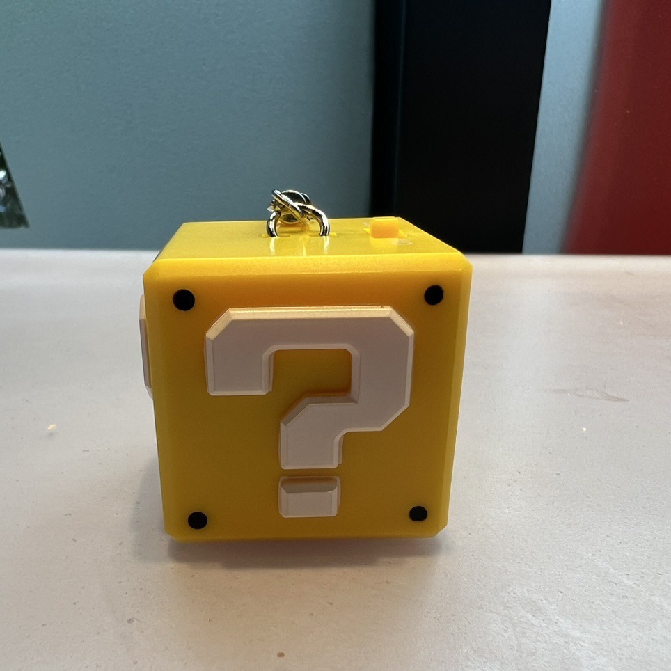 Llavero con sonido de signo de interrogación, juguete antiestrés, sonido de moneda de Universal Studios Japan