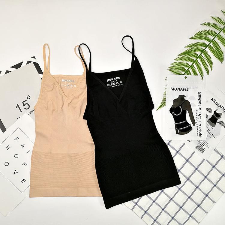 Japanese corset vest body shaping memory belly contracting seamless underwear sling body shaping clothes