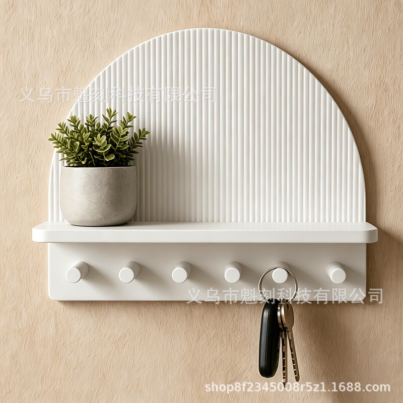 New cross-border product: Modern minimalist entryway key rack with countertop storage shelf for home, bedroom, and office