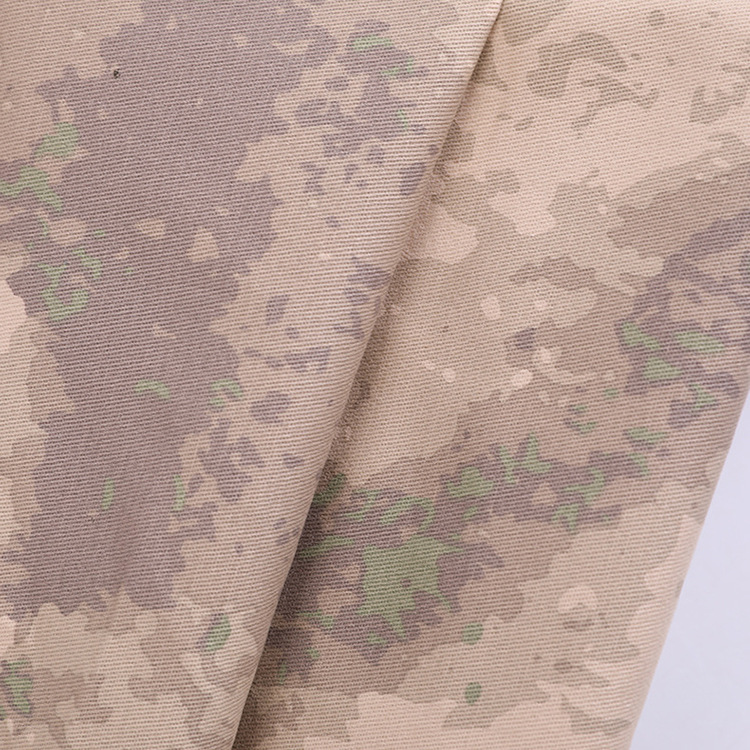 Desert Imprint 100% algodón Camuflaje Tejido Uniforme
