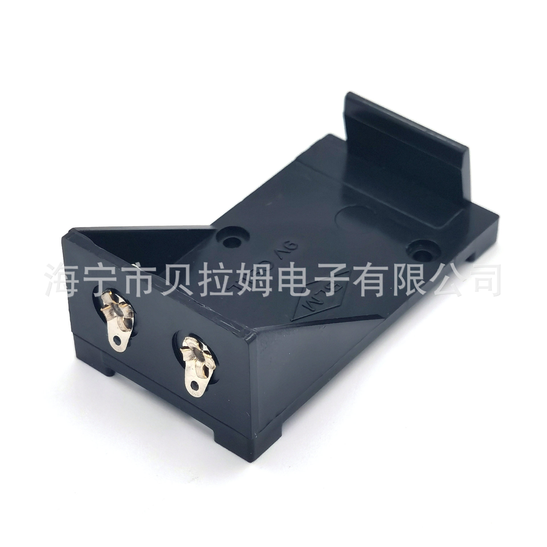 9V、6F22 、6LR61、九伏三孔焊片电池盒